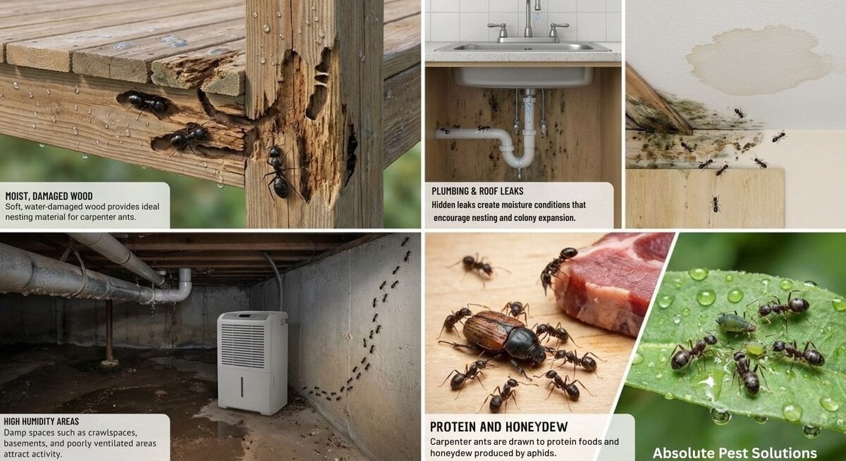 Carpenter Ants Attractants- Absolute Pest Solutions