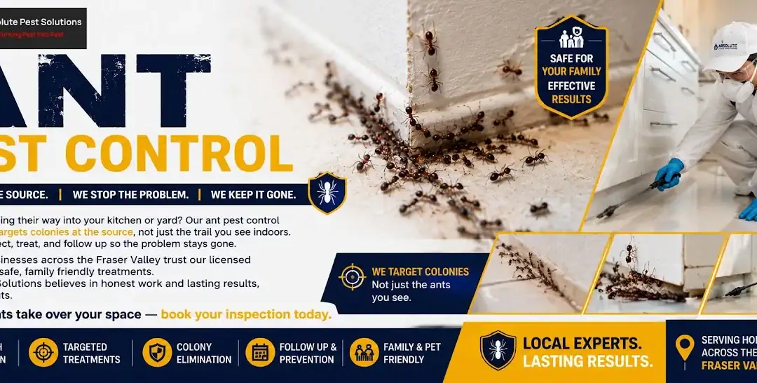 Reliable Ant Pest Control Services You Can Trust